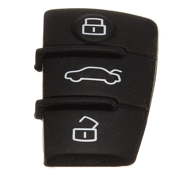 

3 Button Remote Key Shell Pad for Audi A3 A4 A5 A6 A8 96-11